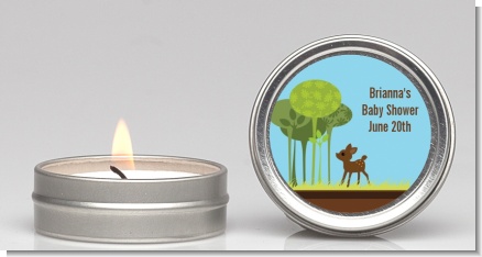 Woodland Forest - Baby Shower Candle Favors
