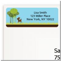 Woodland Forest - Baby Shower Return Address Labels