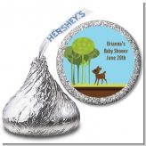 Woodland Forest - Hershey Kiss Baby Shower Sticker Labels