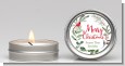 Wreath with Cardinal - Christmas Candle Favors thumbnail