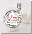 Wreath with Cardinal - Personalized Christmas Candy Jar thumbnail