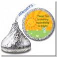You Are My Sunshine - Hershey Kiss Birthday Party Sticker Labels thumbnail