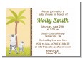 Zebra - Baby Shower Petite Invitations thumbnail