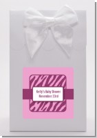 Zebra Print Baby Pink - Baby Shower Goodie Bags