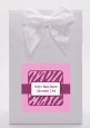 Zebra Print Baby Pink - Baby Shower Goodie Bags thumbnail