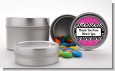 Zebra Print Pink - Custom Birthday Party Favor Tins thumbnail