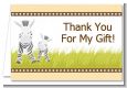 Zebra - Baby Shower Thank You Cards thumbnail