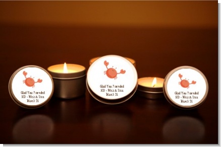 Crab | Cancer Horoscope - Baby Shower Candle Favors
