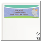 Goat | Capricorn Horoscope - Baby Shower Return Address Labels