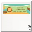 Lion | Leo Horoscope - Baby Shower Return Address Labels thumbnail