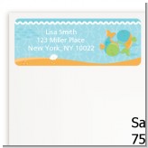 Fish | Pisces Horoscope - Baby Shower Return Address Labels