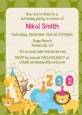 Zoo Crew - Birthday Party Invitations thumbnail
