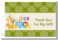 Zoo Crew - Birthday Party Thank You Cards thumbnail