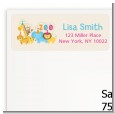 Zoo Crew - Birthday Party Return Address Labels thumbnail